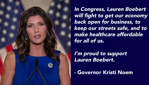 Campaign Updates: Governor Noem Endorsement, Job Killer Diane Mitsch Bush, Gazette Editorial