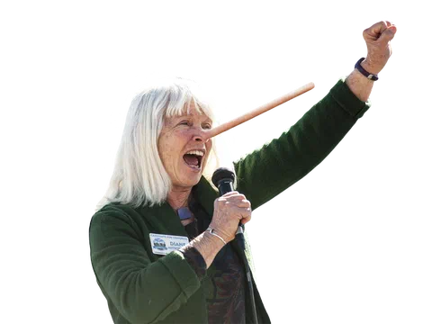 Diane Mitsch Bush Caught Lying Again